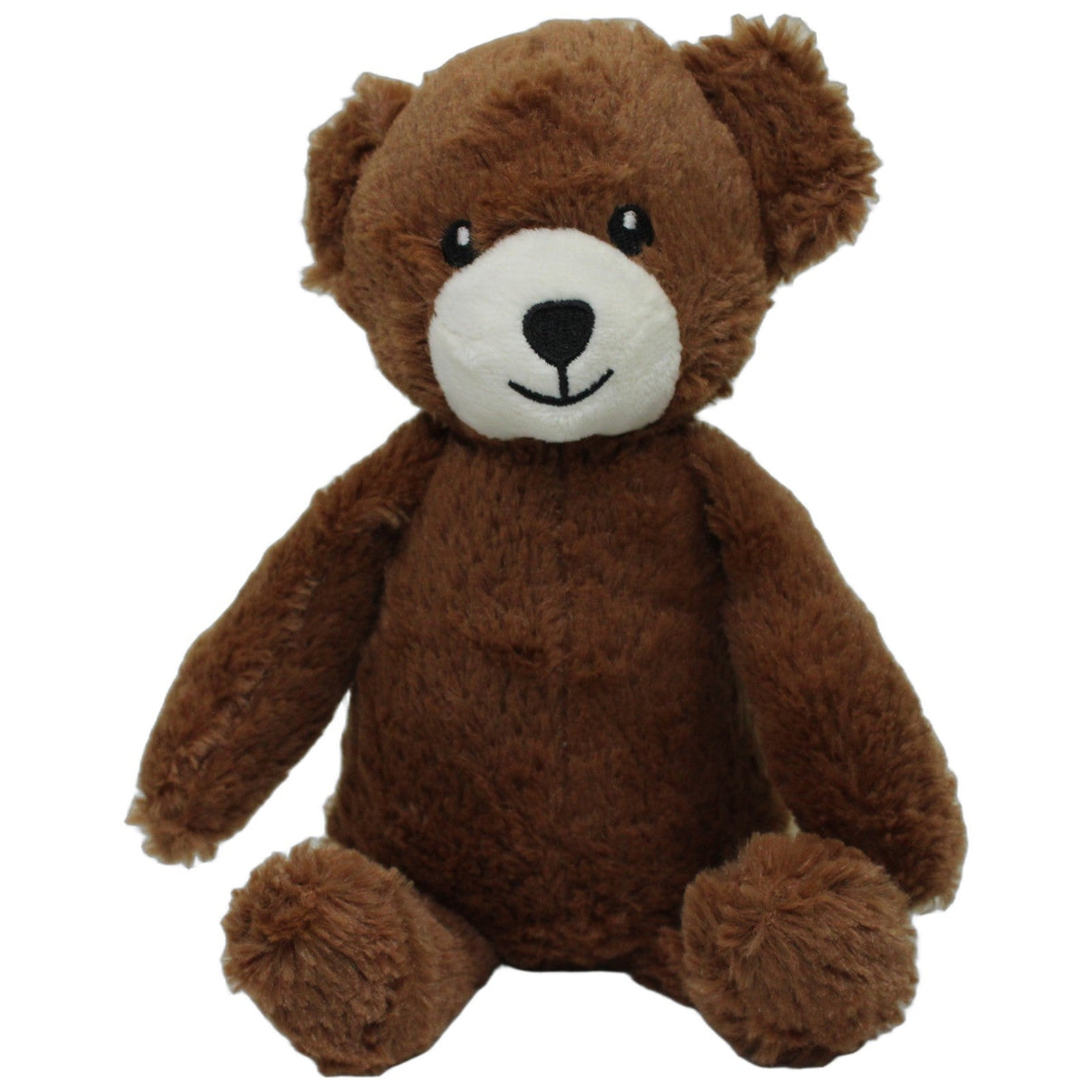 123000026888 Bando Trading Süßer Schlenker Teddy, dunkelbraun Kuscheltier Kumpel Leo 25cm Beige Braun