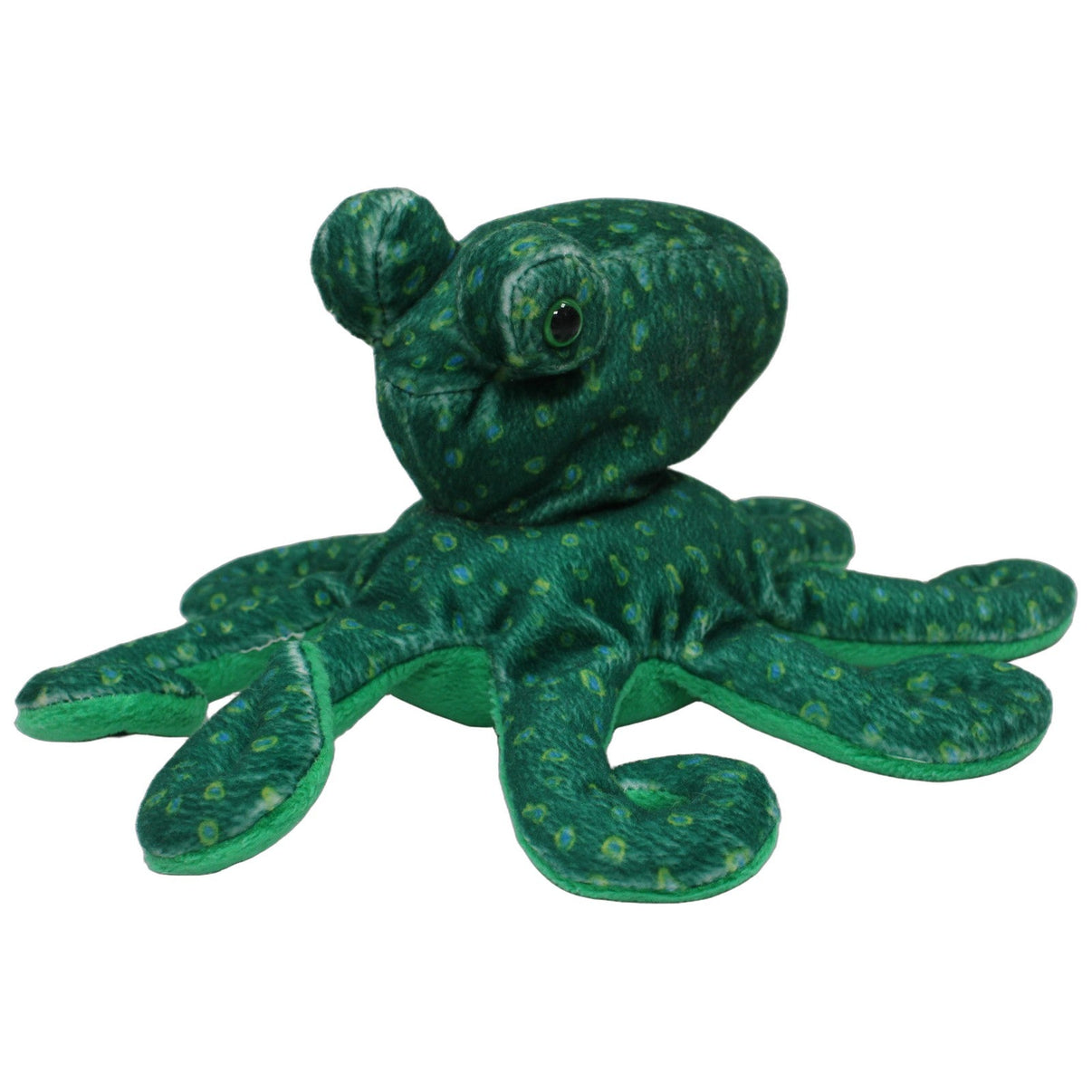 123000026909 Unbekannt Oktopus mit schönem Muster, grün Kuscheltier Kumpel Leo 20cm ebay-stofftiere Gebraucht