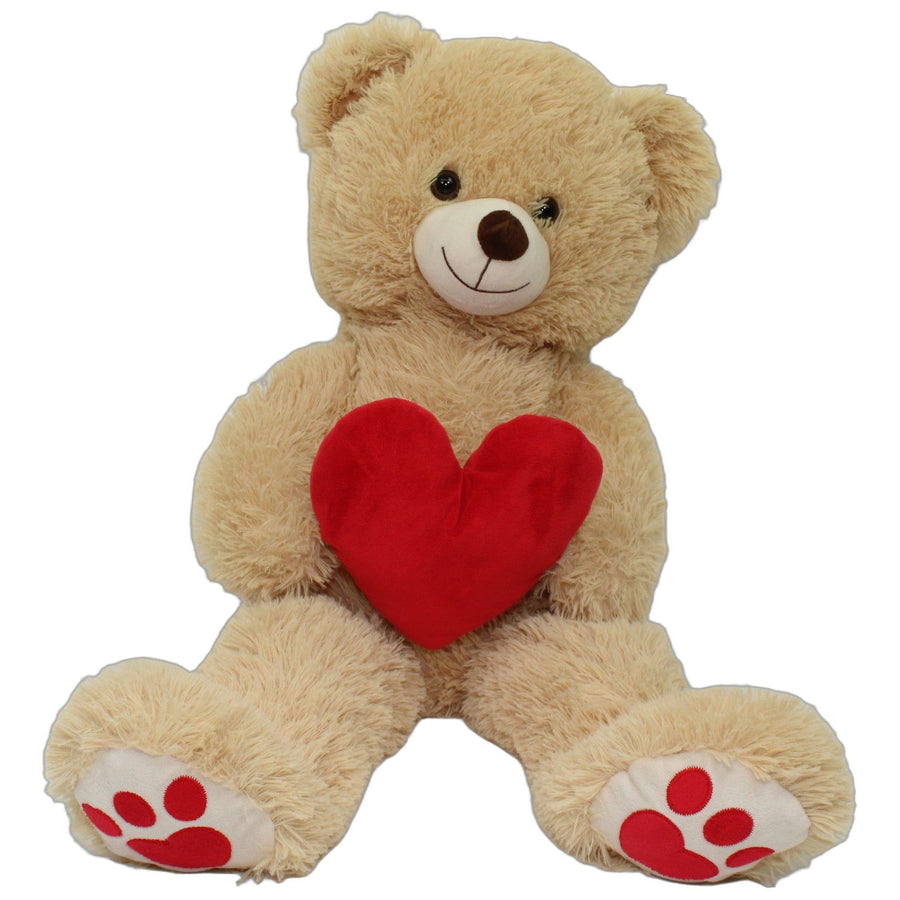 XXXL Teddybär mit rotem Herz