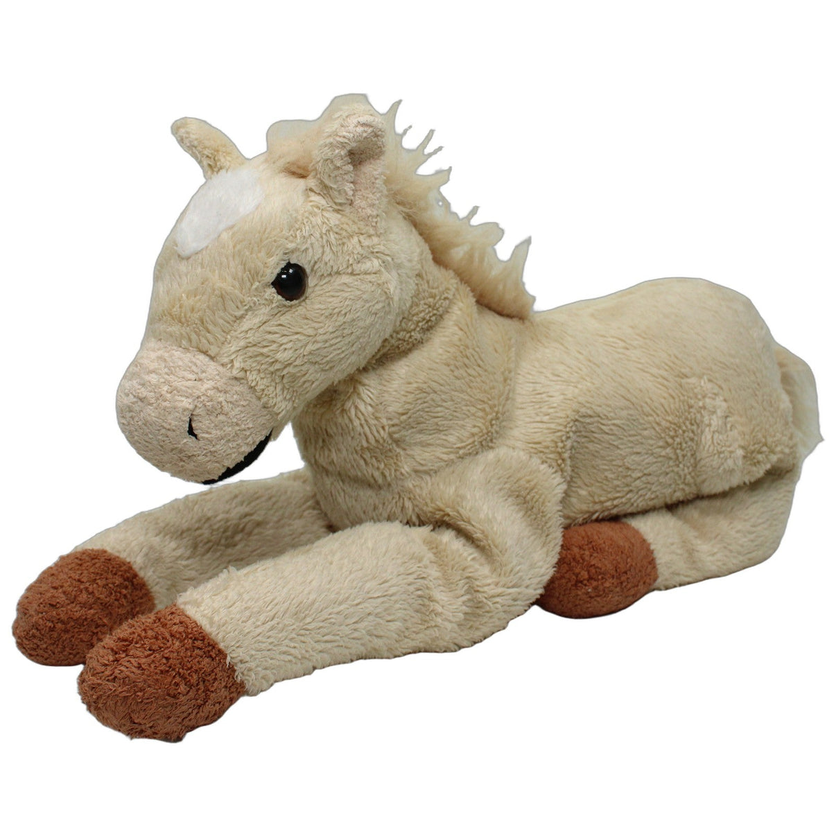 123000027022 Unbekannt Süßes beiges Pferd, liegend Kuscheltier Kumpel Leo 35cm Beige Braun