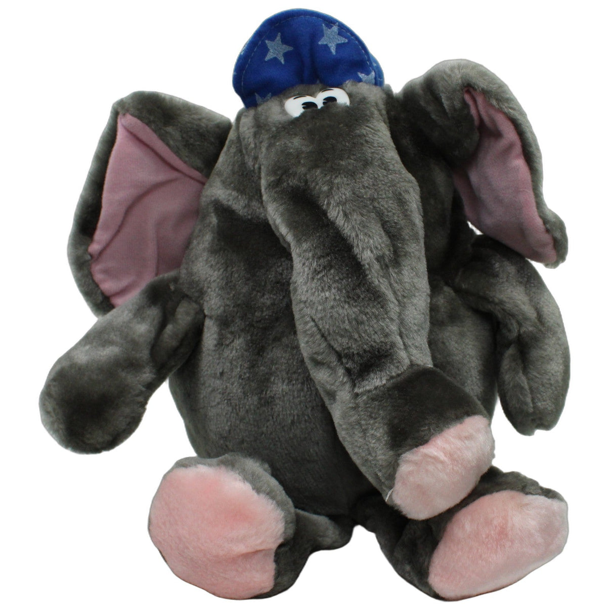 123000027046 ALIKI Süßer Schlenker Elefant mit blauer Kappe, sitzend Kuscheltier Kumpel Leo 35cm Blau ebay-20-stofftiere