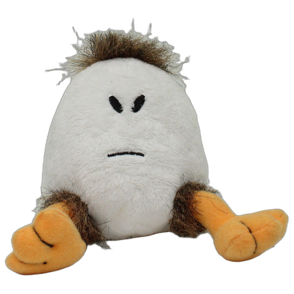 123000027088 Tip Top Toys Lustiger Ei mit braunen Haaren & Beinen Plüschfigur Kumpel Leo 14cm Braun ebay-stofftiere