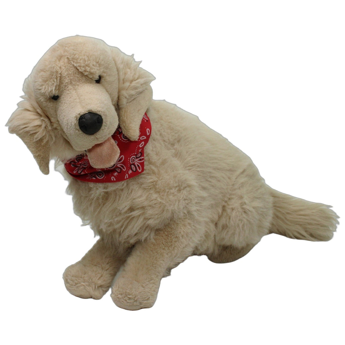 123000027113 Kuschelwuschel Schöner XXL Golden Retriever mit Halstuch, sitzend Kuscheltier Kumpel Leo 60cm Beige ebay-20-stofftiere