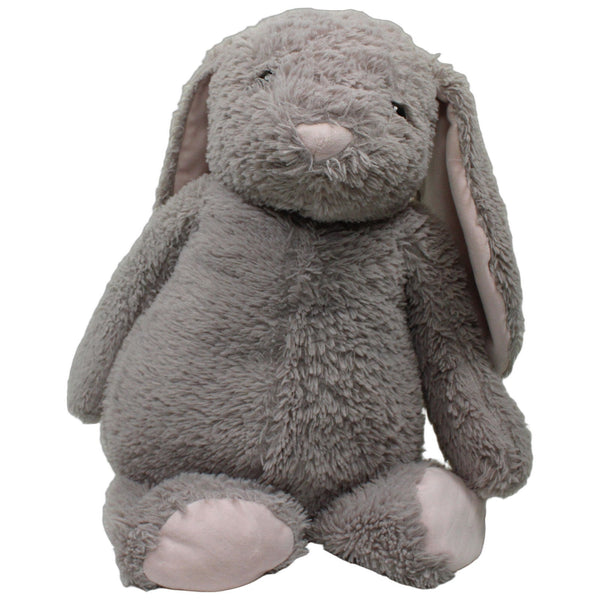 Sitzender XL Hase, grau