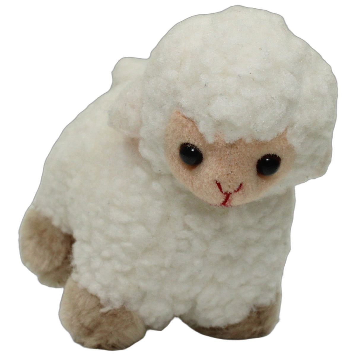 123000027133 ESC Süßes kleins Schaf, stehend Kuscheltier Kumpel Leo 13cm Beige ebay-stofftiere