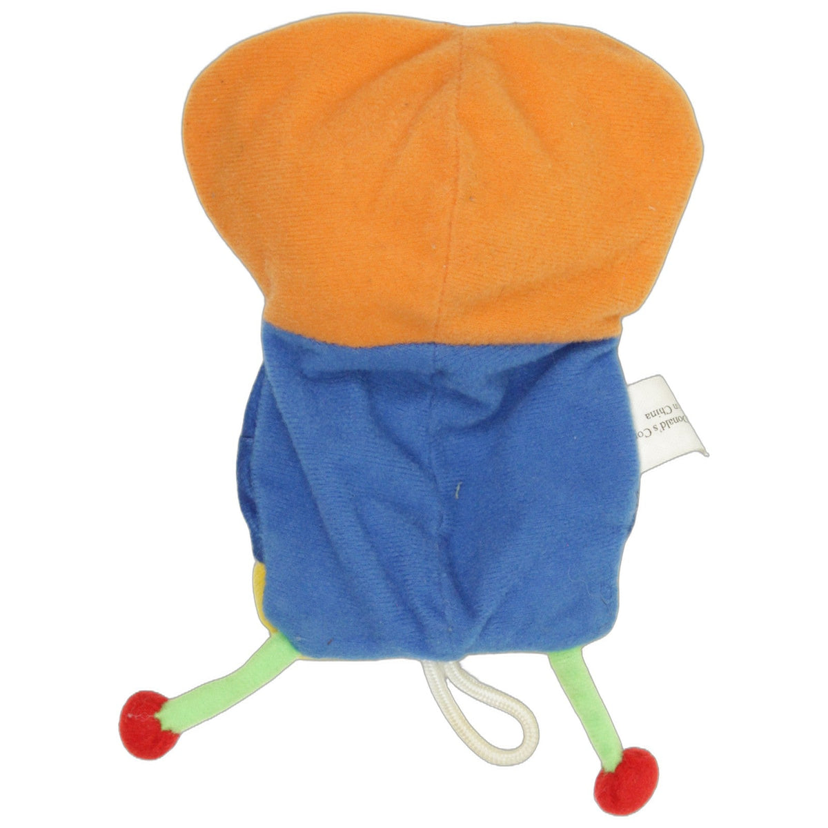 123000027188 McDonald's Happy Meal: Monster Säcke, Schepper-Sack Kuscheltier Kumpel Leo 15cm 2000 _Vintage_