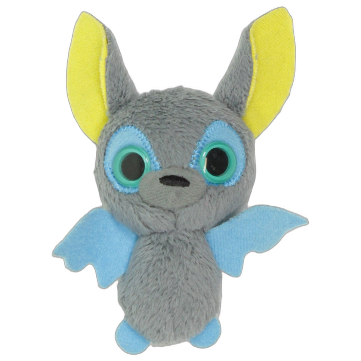 123000027204 McDonald's Happy Meal: Yoohoo & Friends, Fledermaus Boohoo Kuscheltier Kumpel Leo 7cm Blau Charakter