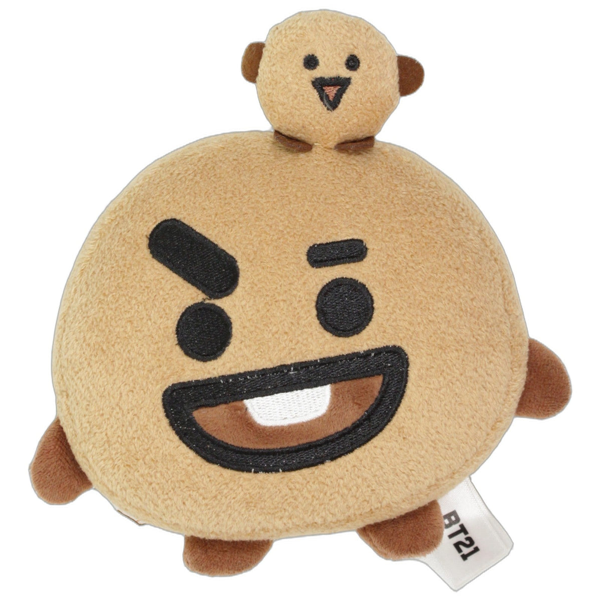 123000027221 Aurora BT21, kleiner Shooky Kuscheltier Kumpel Leo 16cm Beige Braun