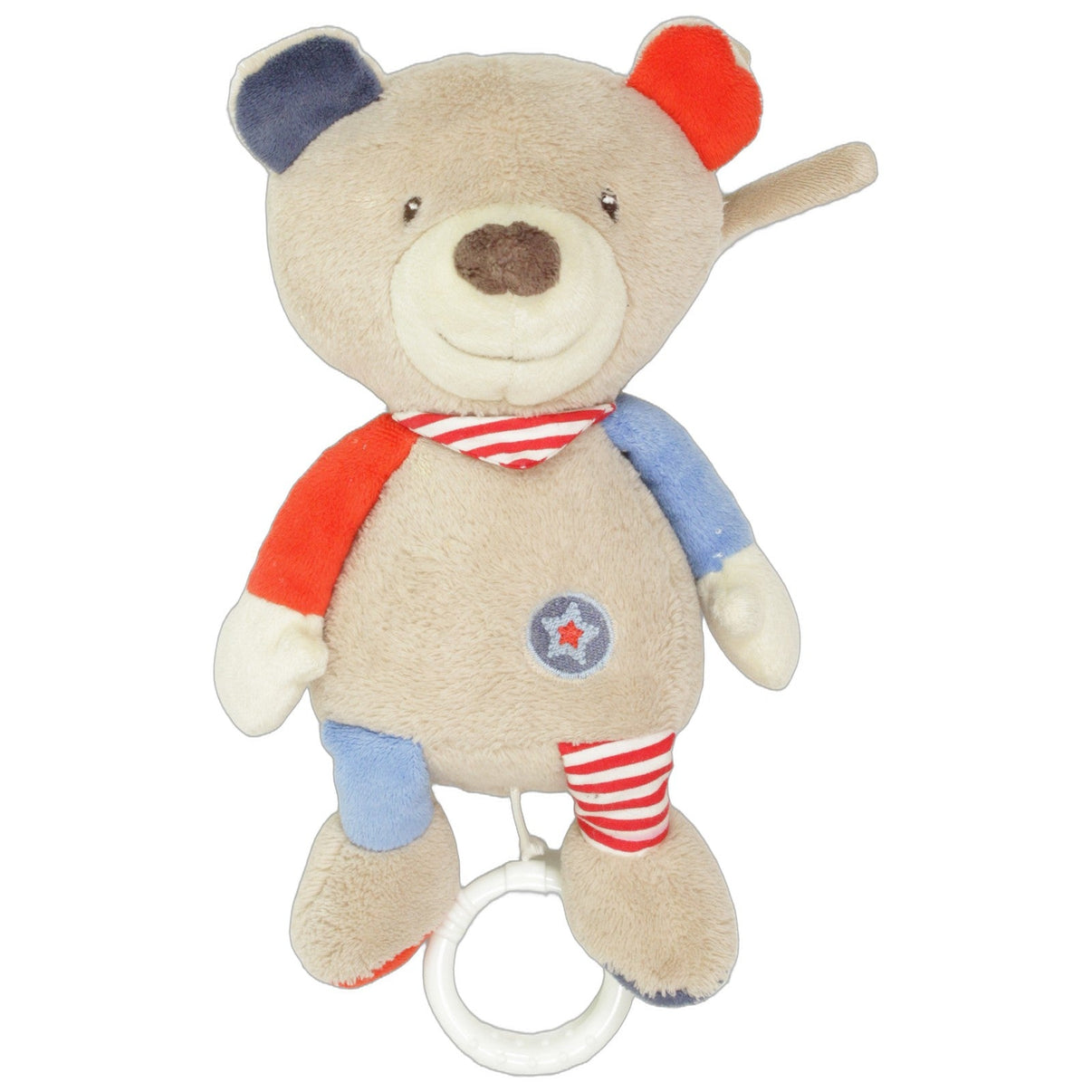 123000027225 Topomini Süßer Patchwork Bär Spieluhr Kumpel Leo 22cm Bär ebay-elektronisch