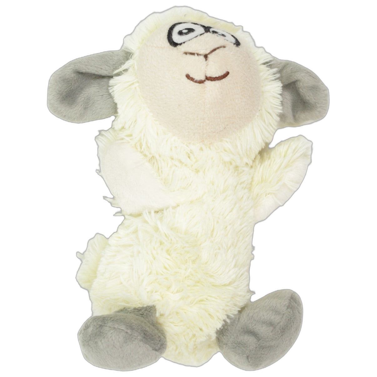 123000027238 Vitakraft Süßes Schaf mit Seil-Kern Hundespielzeug Kumpel Leo 17cm Beige ebay-stofftiere