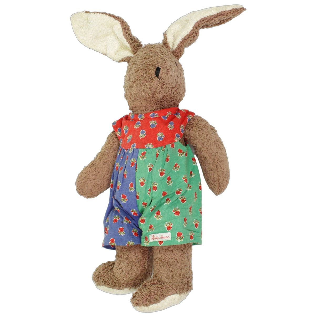 123000027252 Käthe Kruse Süßer Hase in buntem Einteiler, groß Kuscheltier Kumpel Leo 35cm ebay-20-stofftiere Gebraucht