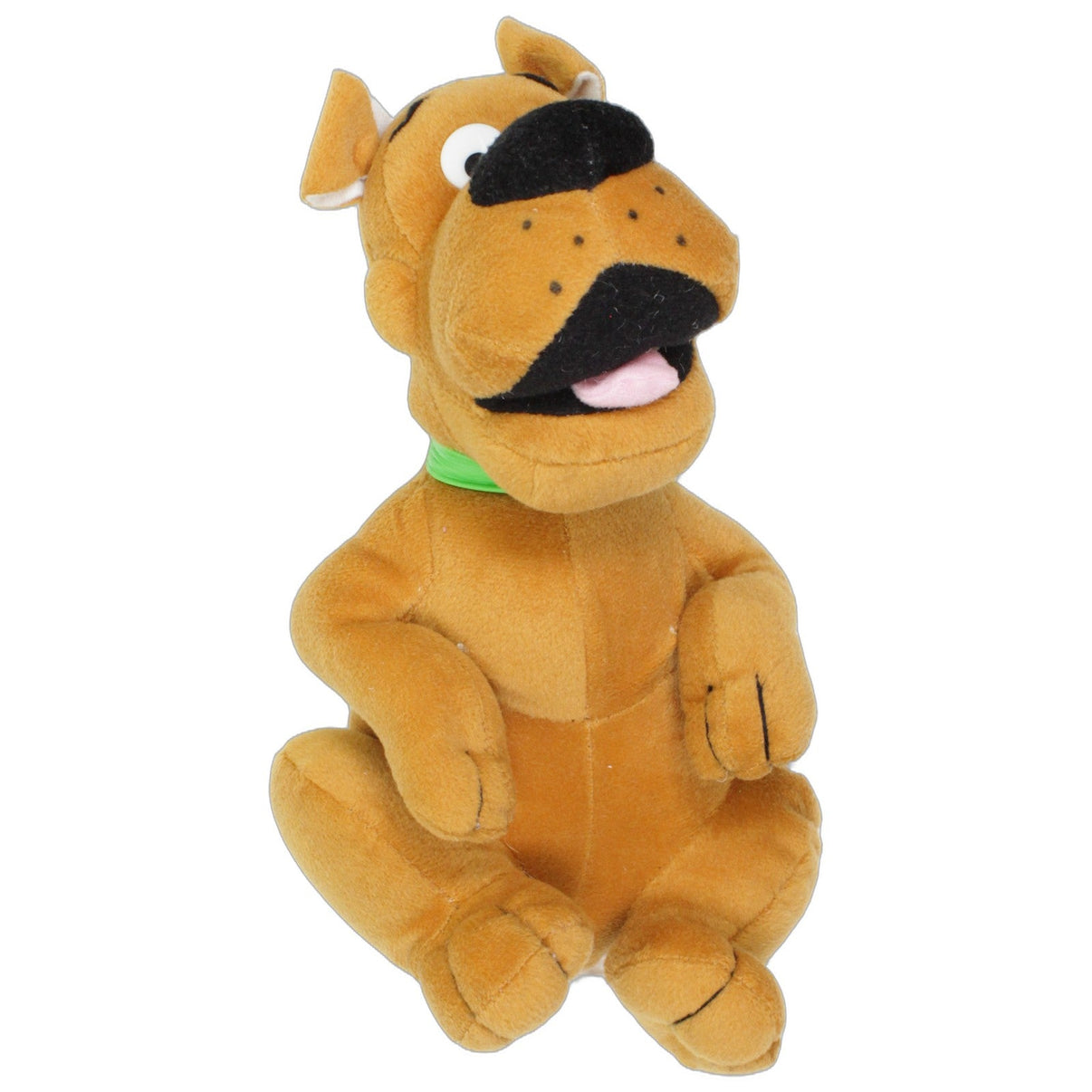 123000027255 Mr.G-Toys.de Süßer Hund mit grünem Halsband Kuscheltier Kumpel Leo 25cm Braun ebay-stofftiere