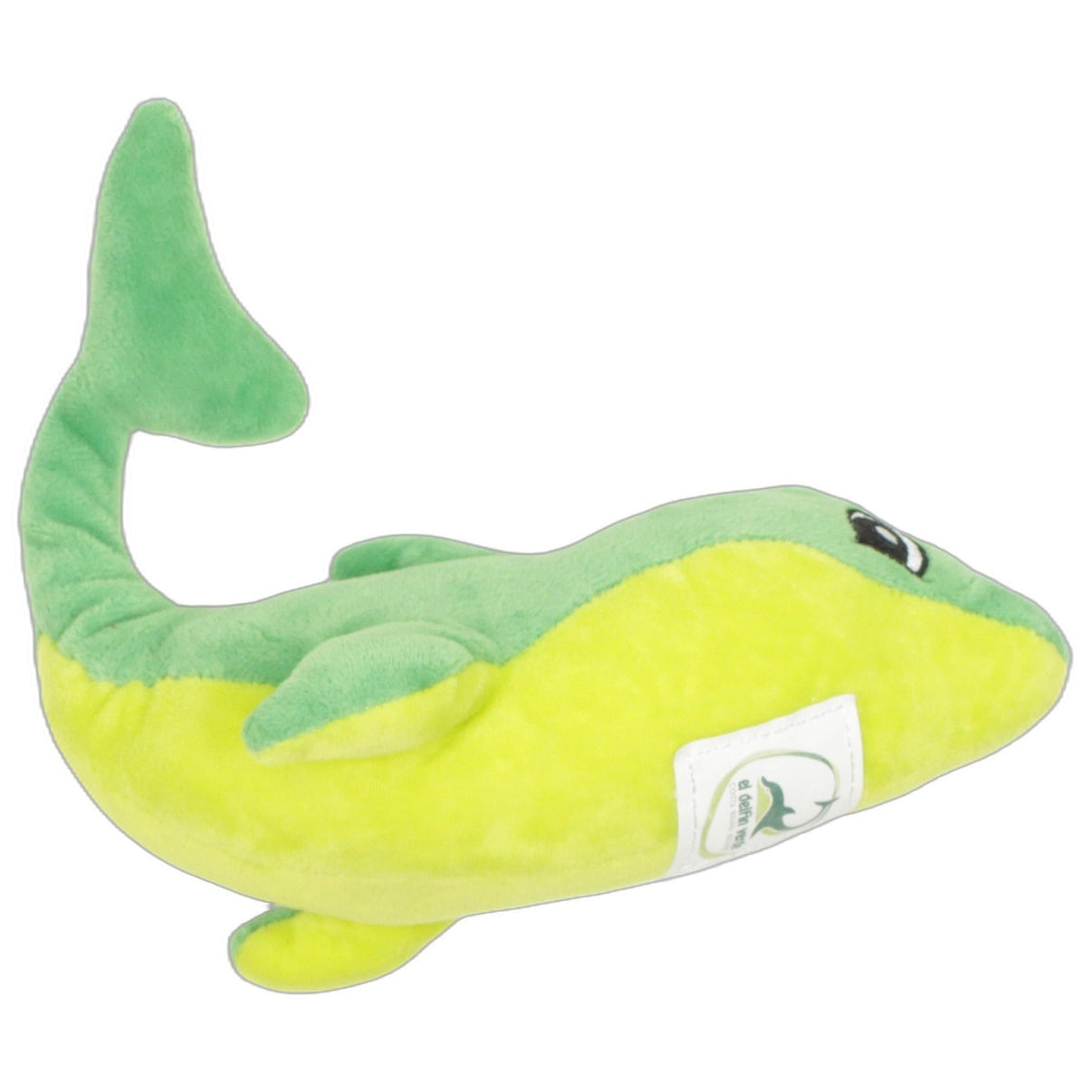 123000027261 Unbekannt el delfin verde, grün-gelber Delfin Kuscheltier Kumpel Leo 20cm Delfin ebay-stofftiere