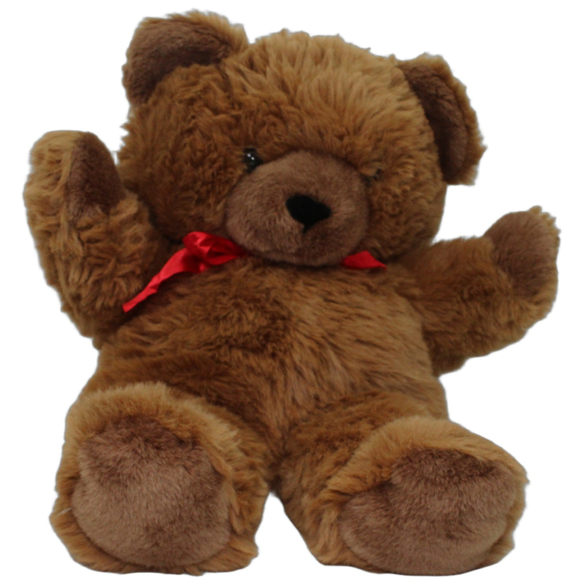 123000027289 Intercontor XXL brauner Teddybär mit roter Schleife Kuscheltier Kumpel Leo 63cm Braun ebay-20-stofftiere