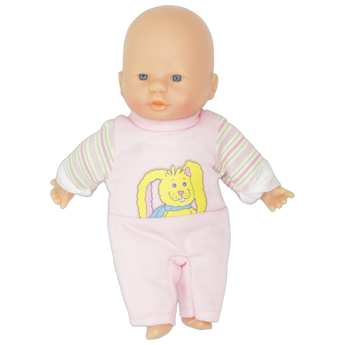 123000027328 Unbekannt Baby mit rosa Strampler Puppe Kumpel Leo 19cm Beige ebay-stofftiere