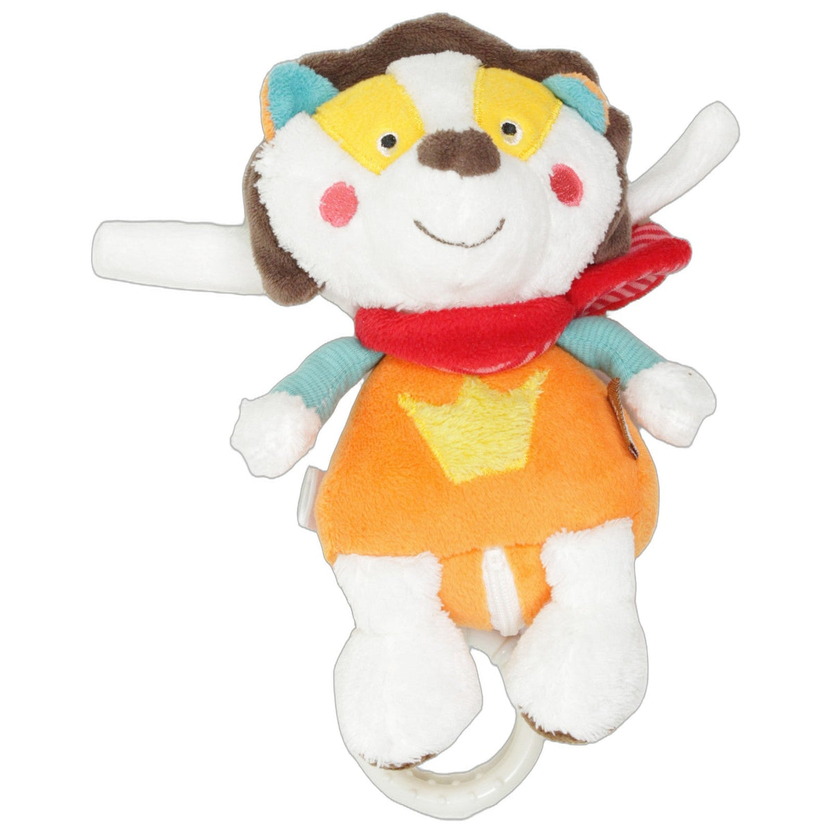 123000027332 Fehn Baby Bunter Löwe Spieluhr Kumpel Leo 18cm _Wieder Da_ Baby & Kleinkind