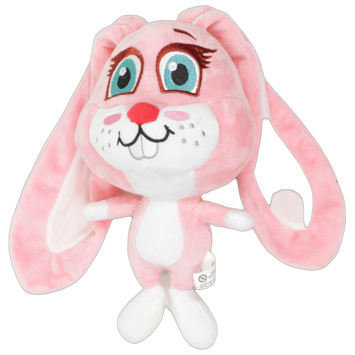 123000027343 N-Tele Süßer rosa Hase mit langen Ohren Kuscheltier Kumpel Leo 25cm _Osterfreund_ _Wieder Da_