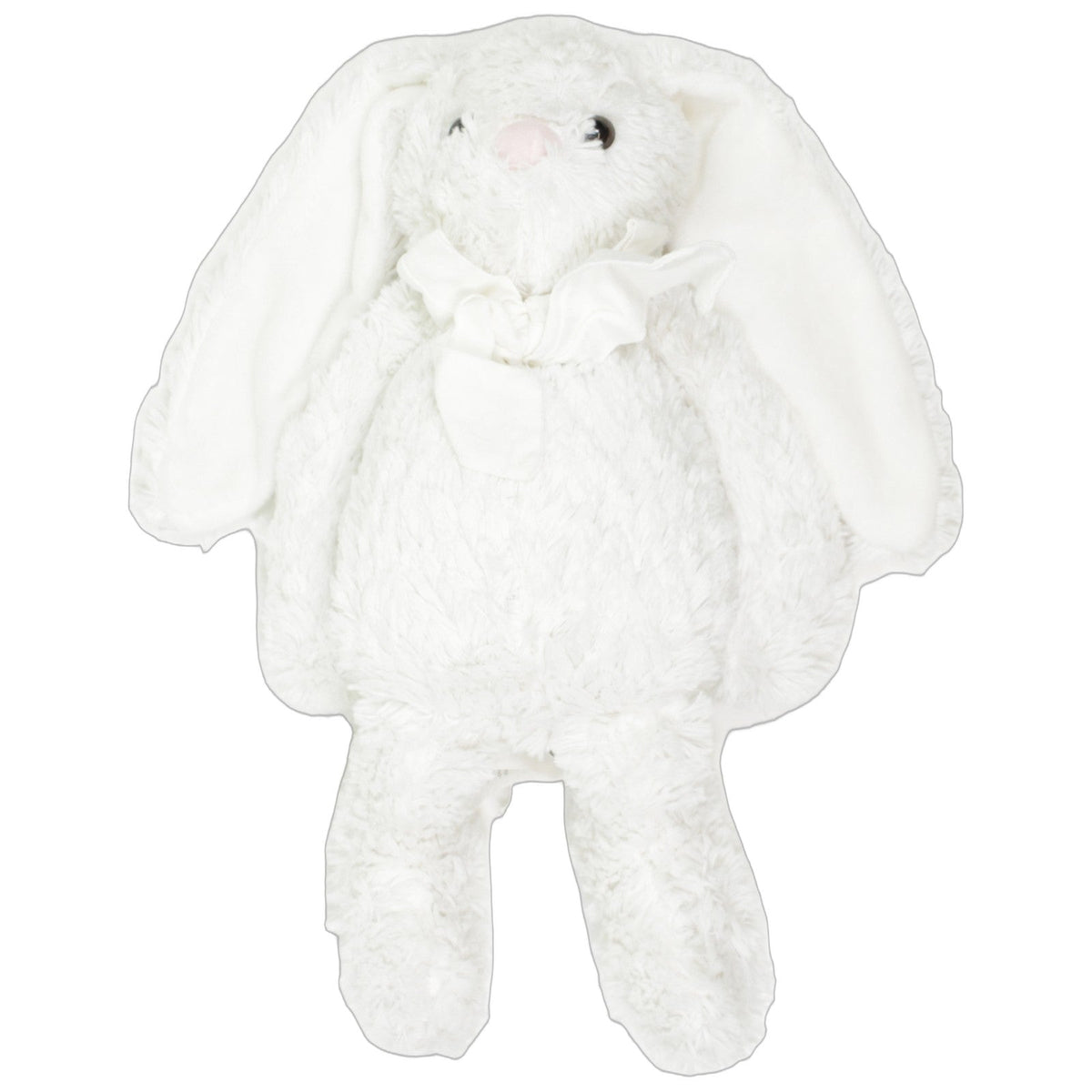 123000027370 Mömax Weißer Hase mit langen Ohren & Schleife Kuscheltier Kumpel Leo 34cm ebay-stofftiere Gebraucht