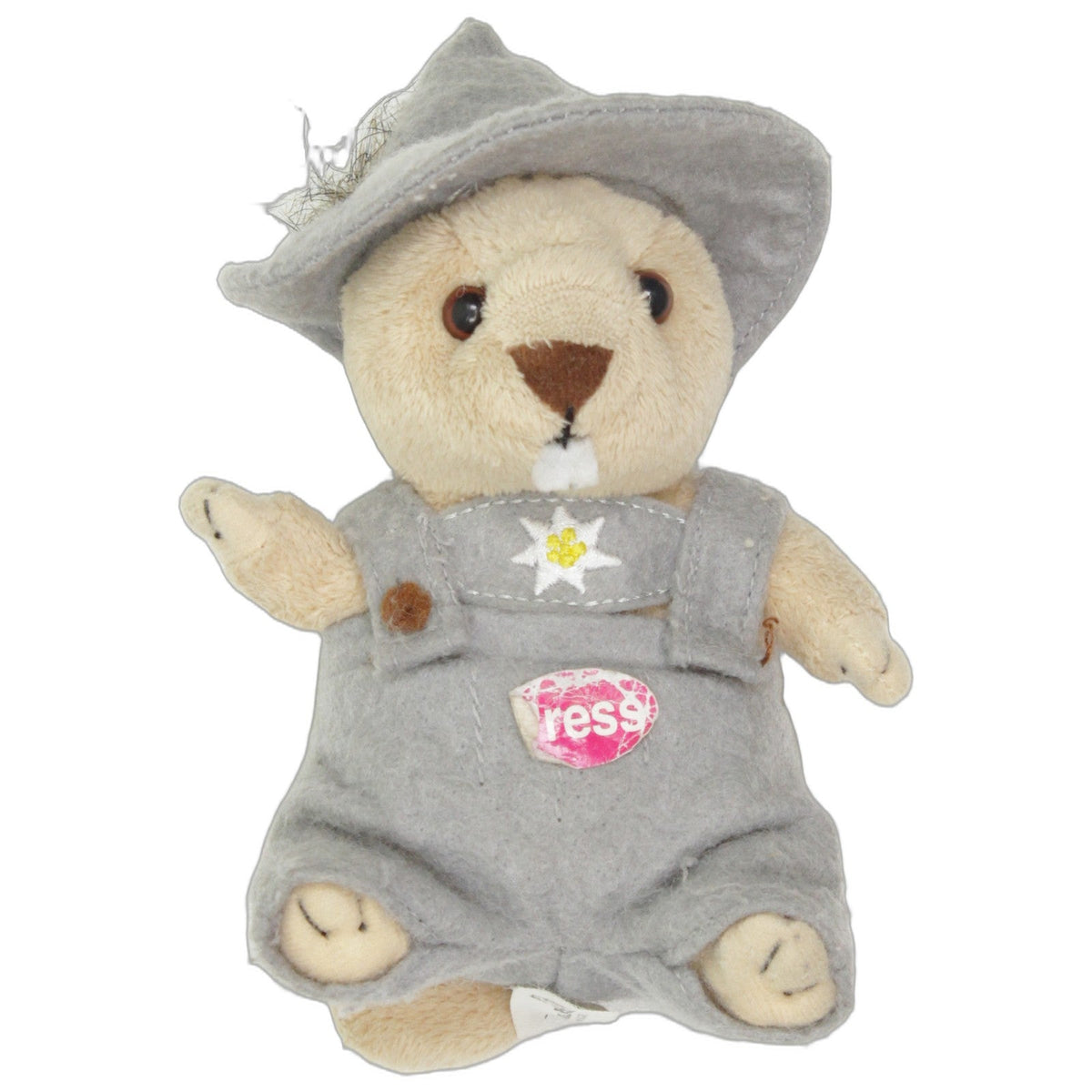 123000027400 Simba Jodelbiber in Tracht mit Sound Kuscheltier Kumpel Leo 14cm Beige Biber