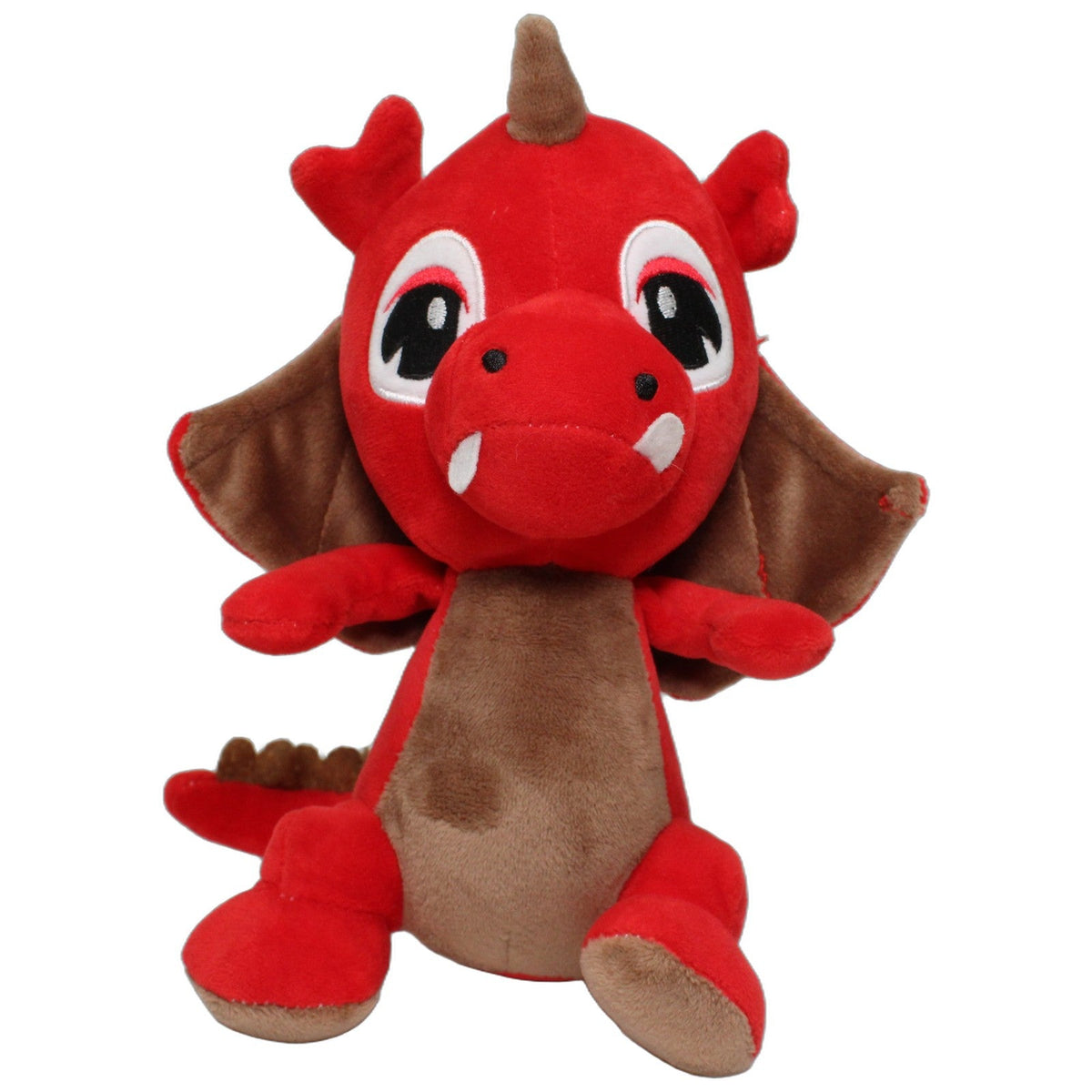 123000027405 Giulio Store Rot-Brauner Drache mit Flügeln Kuscheltier Kumpel Leo 24cm _Wieder Da_ Braun