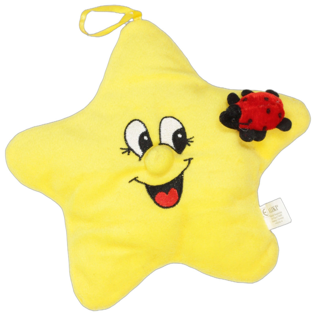 123000027468 ALIKI Süßer Stern mit Marienkäfer Kuscheltier Kumpel Leo 22cm 25cm _Wieder Da_