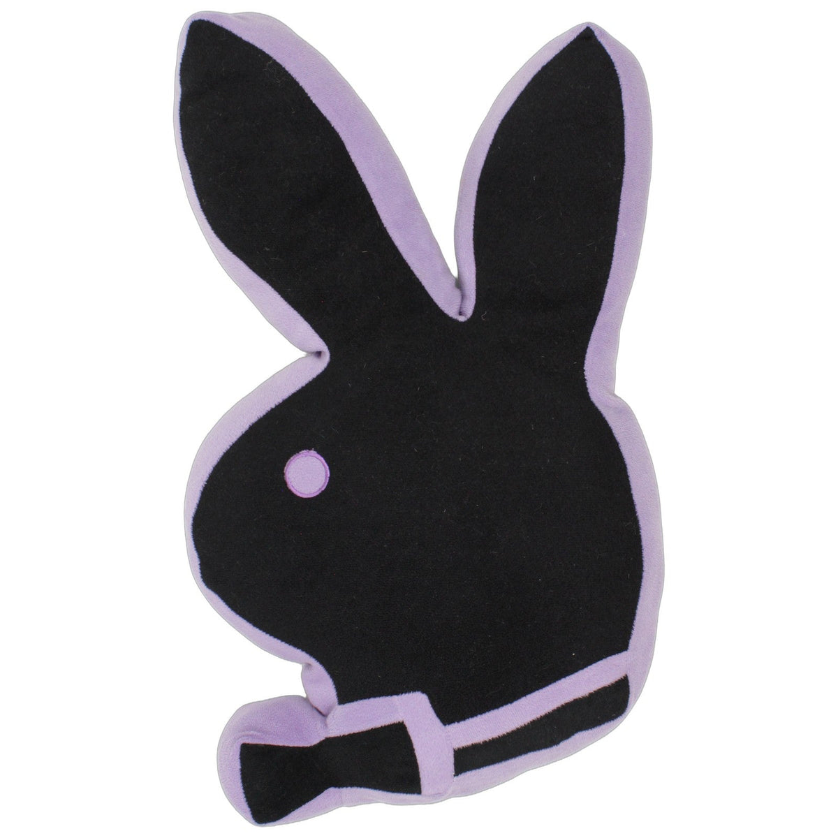 123000027473 Playboy Enterprises International Playboy Home, Bunny schwarz/lila Formkissen Kumpel Leo 30cm 55cm _Vintage_