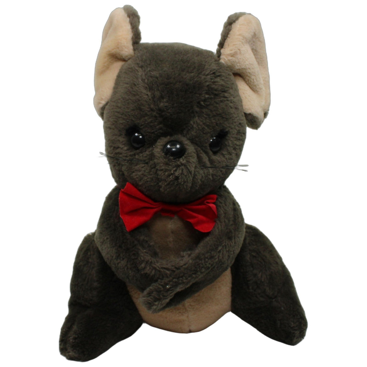 123000027488 S+T Kuscheltiere Maus mit Kletthänden, stehend Kuscheltier Kumpel Leo 30cm Beige Braun