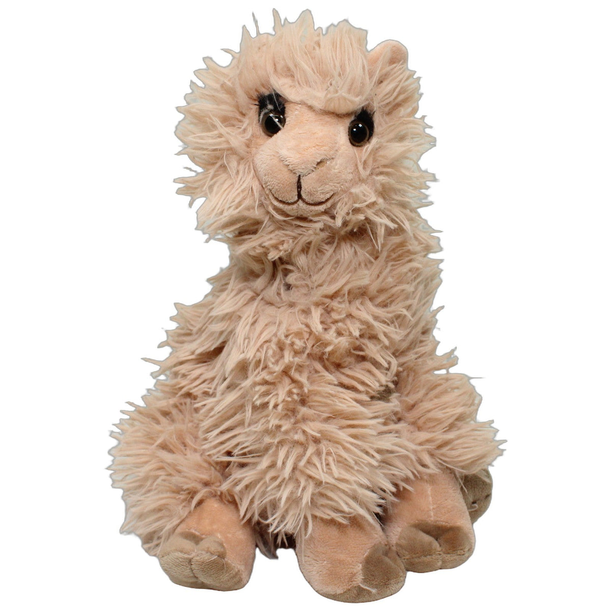 123000027607 Wild Republic Süßes Zottel-Alpaka, beige Kuscheltier Kumpel Leo 30cm _Wieder Da_ Alpaka