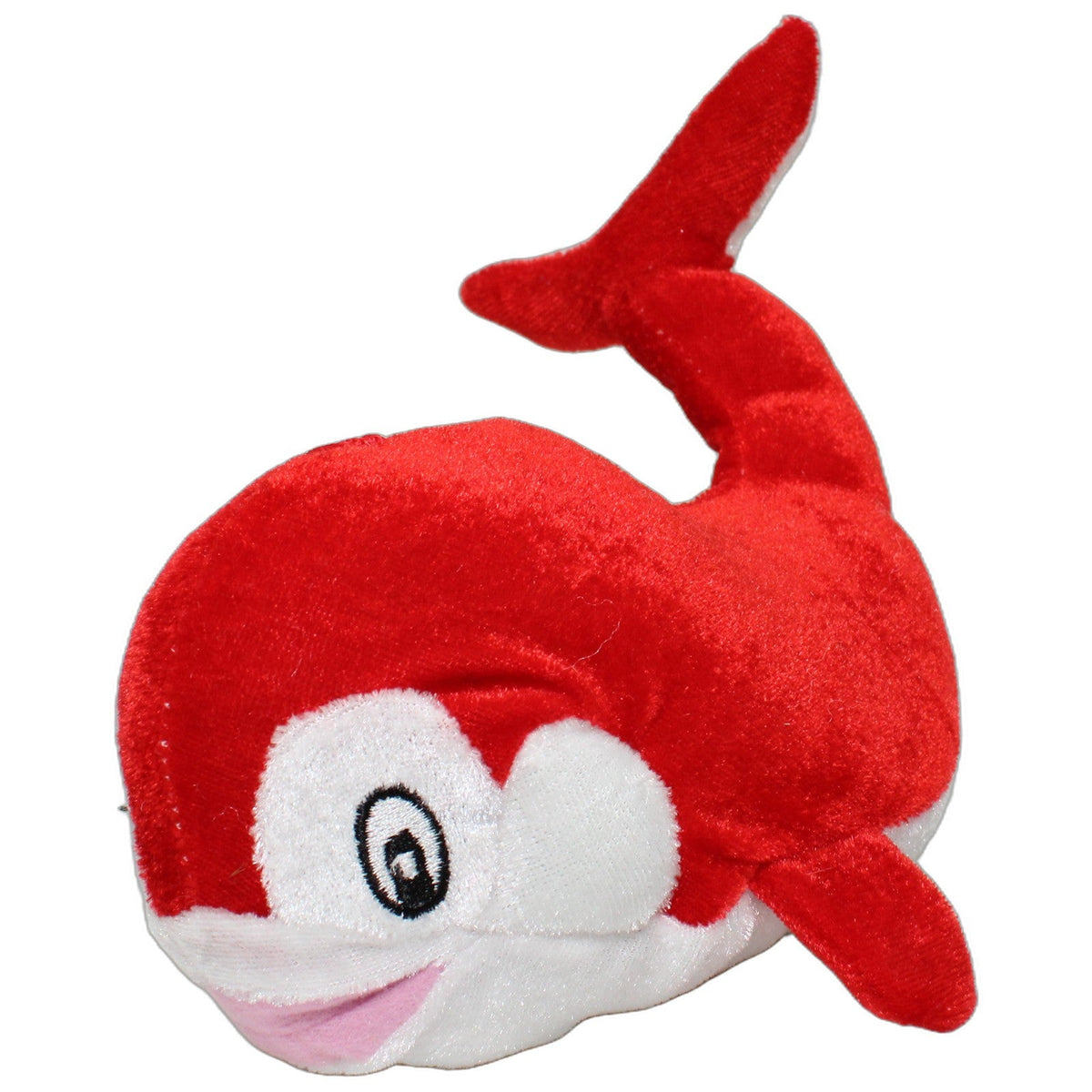 123000027627 Unbekannt Roter Delfin mit weißem Bauch Kuscheltier Kumpel Leo 20cm _Wieder Da_ Delfin