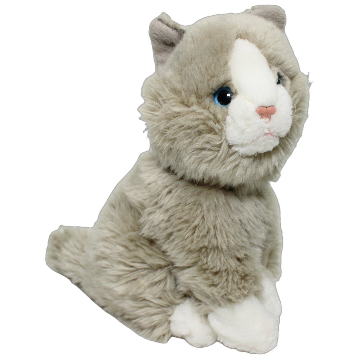 123000027628 Uni-Toys Graues Katzenbaby, sitzend Kuscheltier Kumpel Leo 22cm _Wieder Da_ ebay-stofftiere