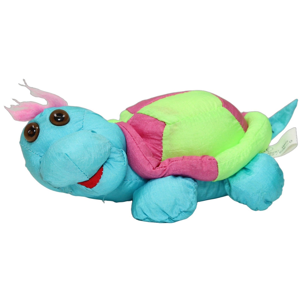 123000027654 Unbekannt Knautschi, süße bunte Schildkröte Kuscheltier Kumpel Leo 17cm ebay-stofftiere Gebraucht