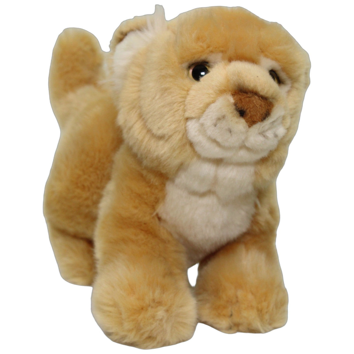 123000027696 Bauer Süßes Löwenjunges Kuscheltier Kumpel Leo 20cm Beige Braun