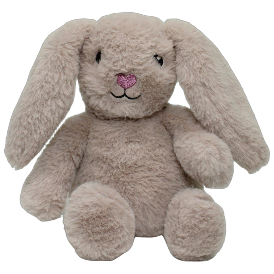 Grauer Hase mit Herznase