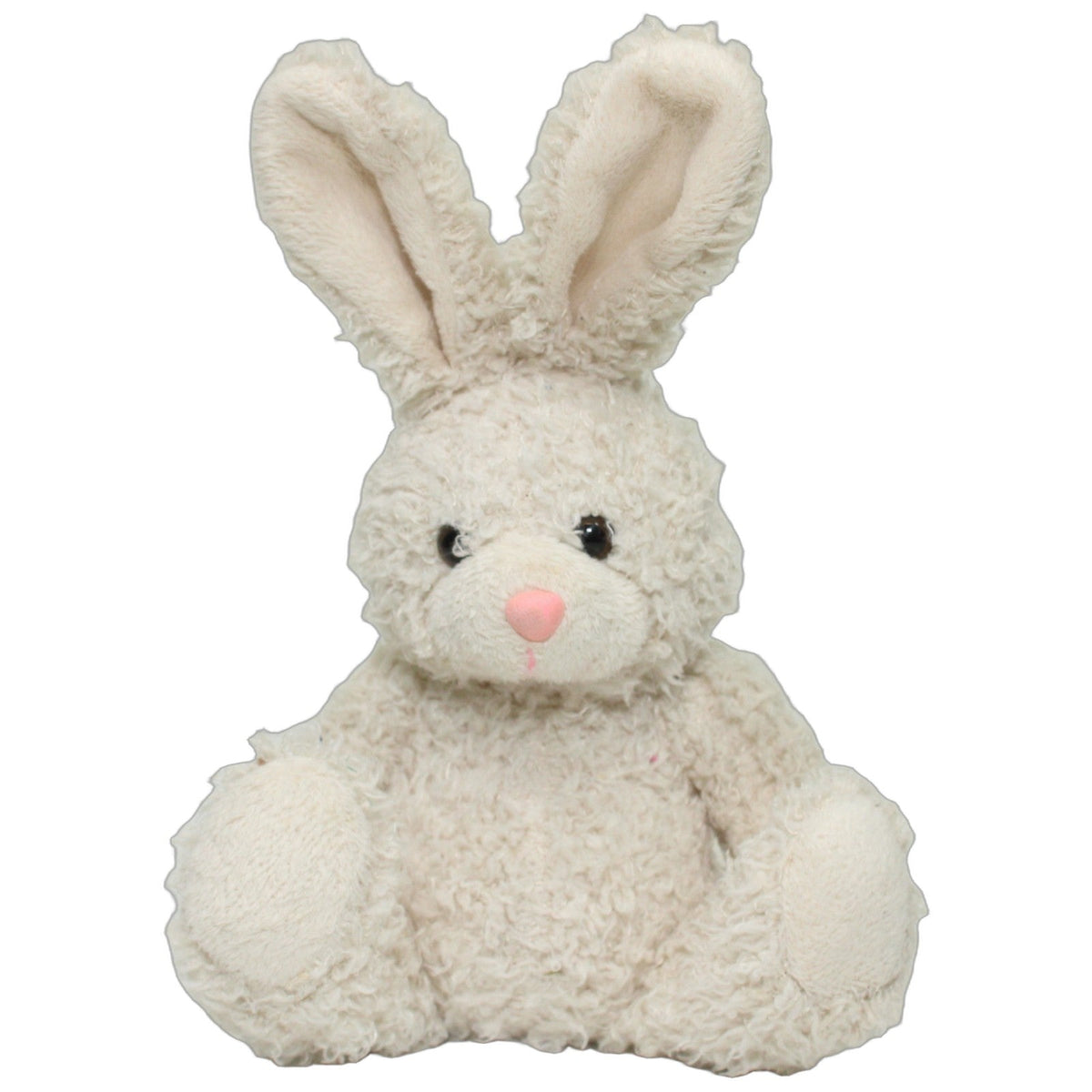 123000027719 Tower Toys Weißer zotteliger Hase, sitzend Kuscheltier Kumpel Leo 15cm _Osterfreund_ _Wieder Da_