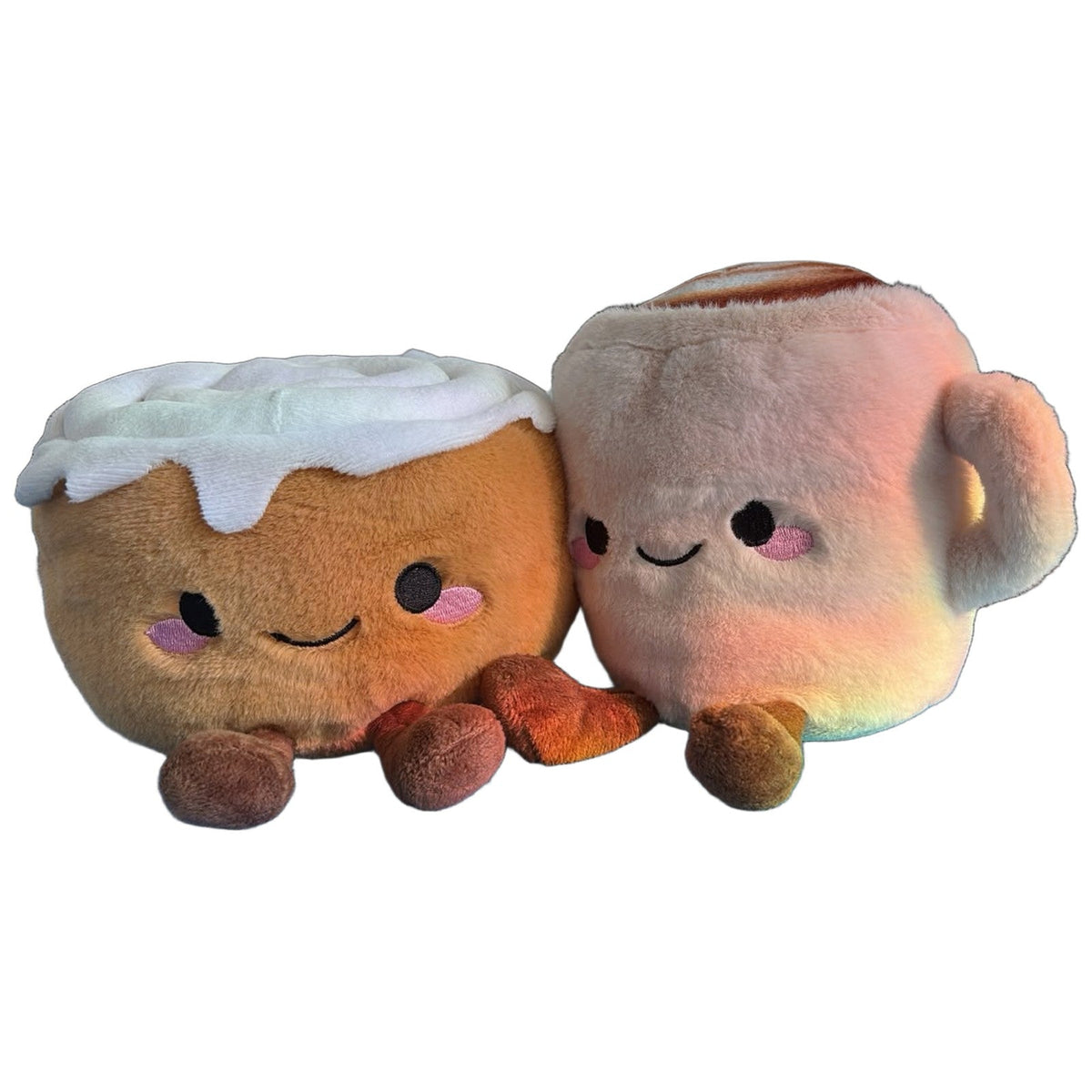123000027726 Primark Kaffee & Gebäck Duo, sitzend Kuscheltier Kumpel Leo 15cm _Wieder Da_ Beige
