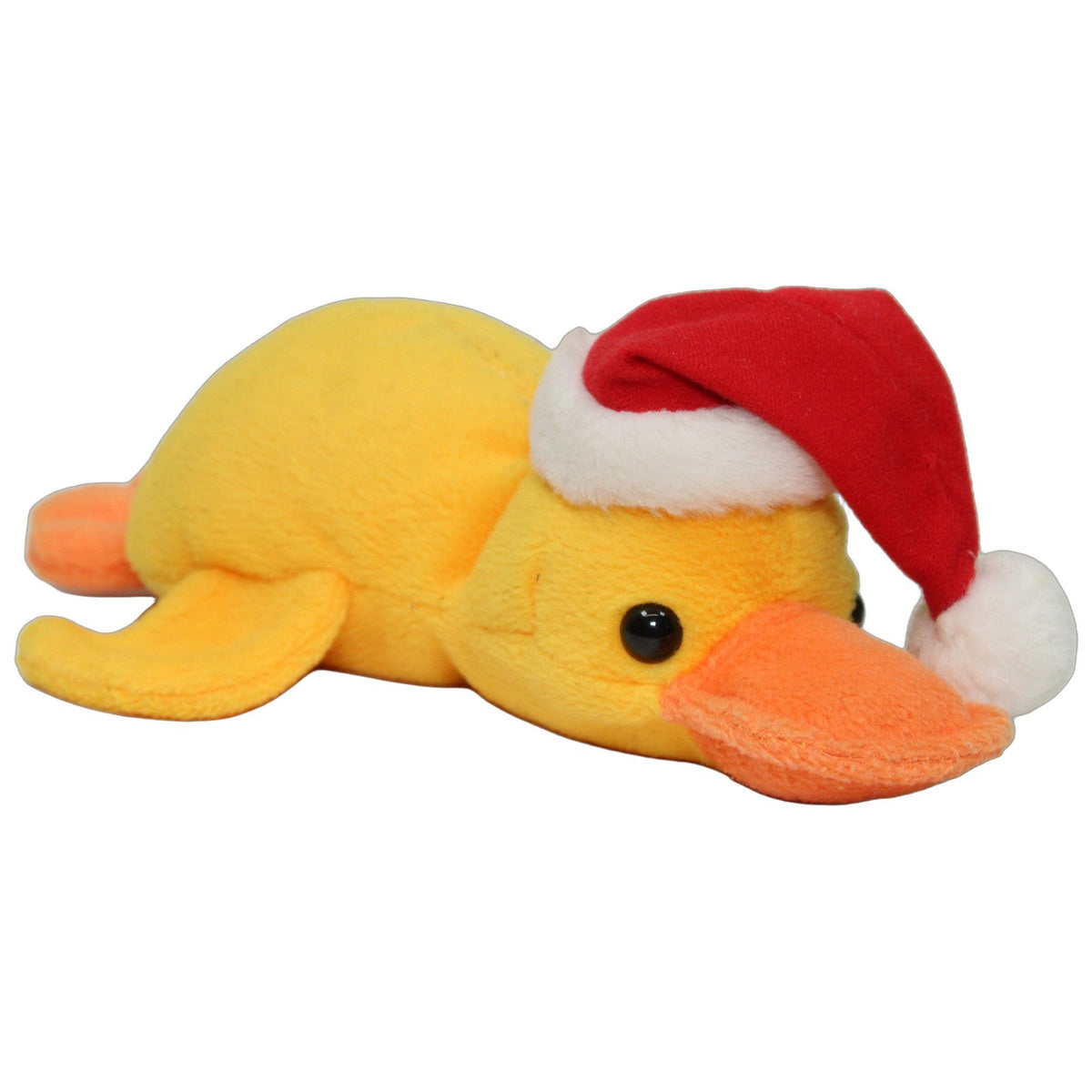 123000027782 KG Bieco Spielware Ente mit Weihnachtsmütze & Sound, liegend Kuscheltier Kumpel Leo 23cm _Osterfreund_ ebay-stofftiere