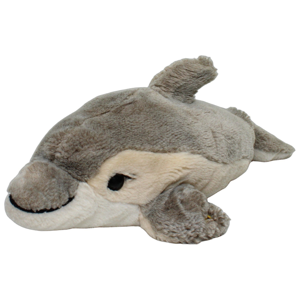 123000027865 Unbekannt Süßer beige-grauer Delfin Kuscheltier Kumpel Leo 33cm Beige Delfin