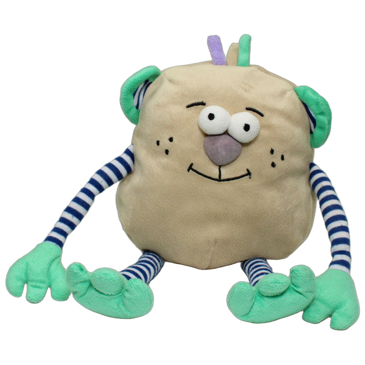 123000027866 Sunkid Beiges Schlenker-Monster Plüschfigur Kumpel Leo 30cm _Wieder Da_ Beige