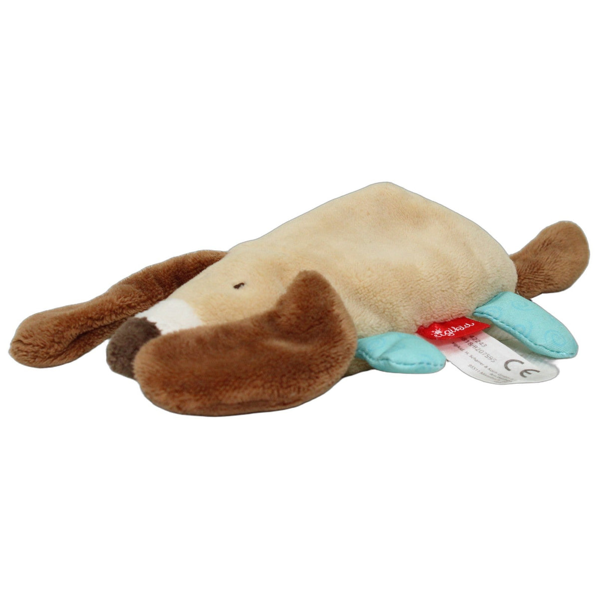 123000027870 Sigikid Fühl-Hund Kuscheltier Kumpel Leo 15cm _Wieder Da_ Beige