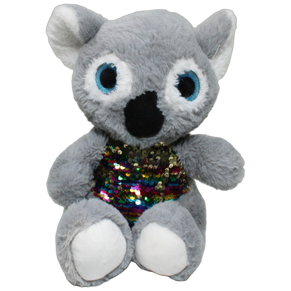 Süßer Koala mit Pailletten, sitzend