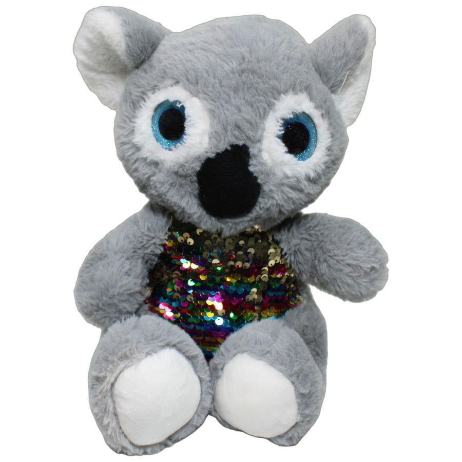 Süßer Koala mit Pailletten, sitzend