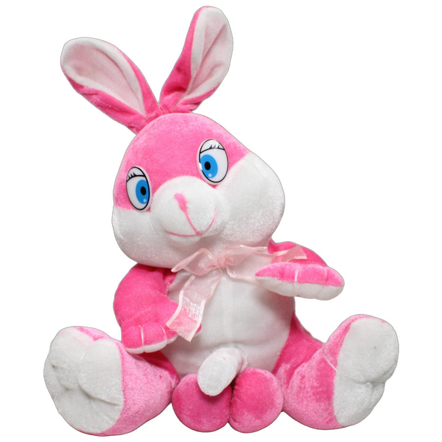 Hase mit Penis & Schleife, pink-weiß