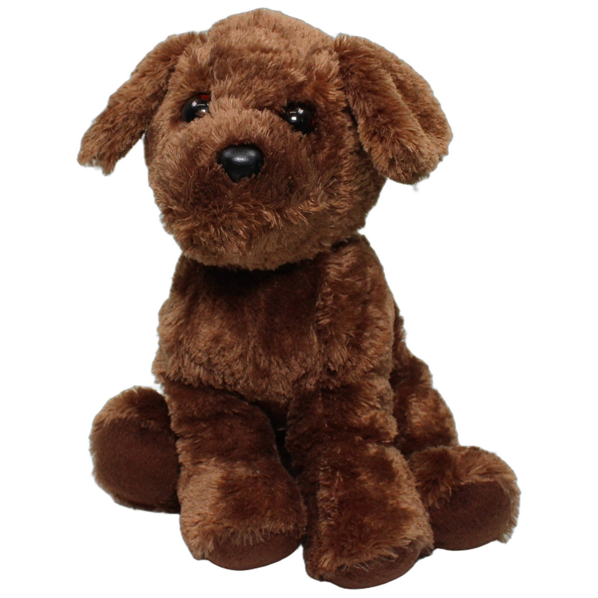 123000027975 TY TySilk, brauner Hund Harley Kuscheltier Kumpel Leo 2017 25cm _Wieder Da_