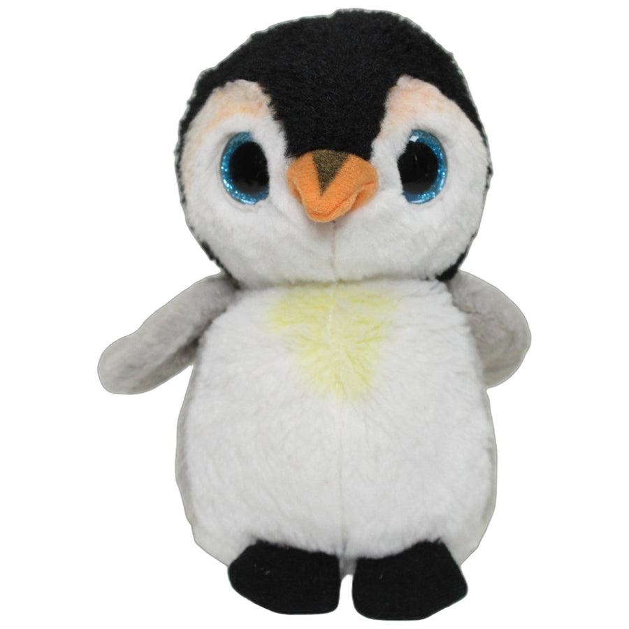 Süßer Pinguin mit blauen Glitzeraugen