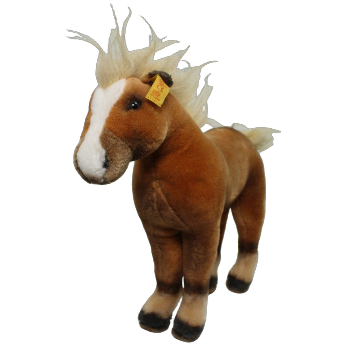 123000028014 Steiff Schönes großes Pferd Fellow (072772) Kuscheltier Kumpel Leo 1980er 35cm _Vintage_