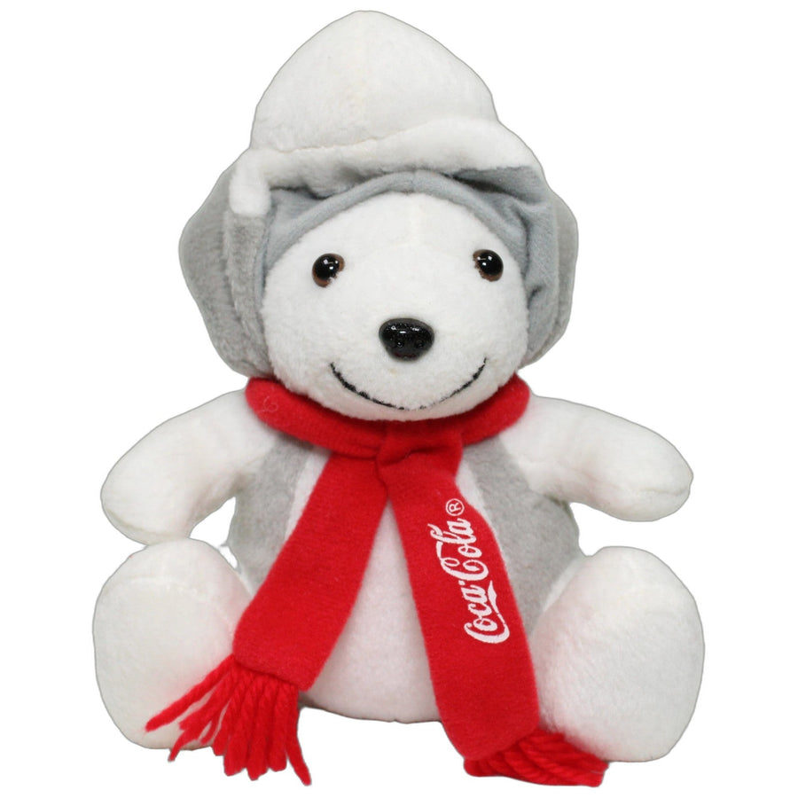 Eisbär als Husky mit Schal