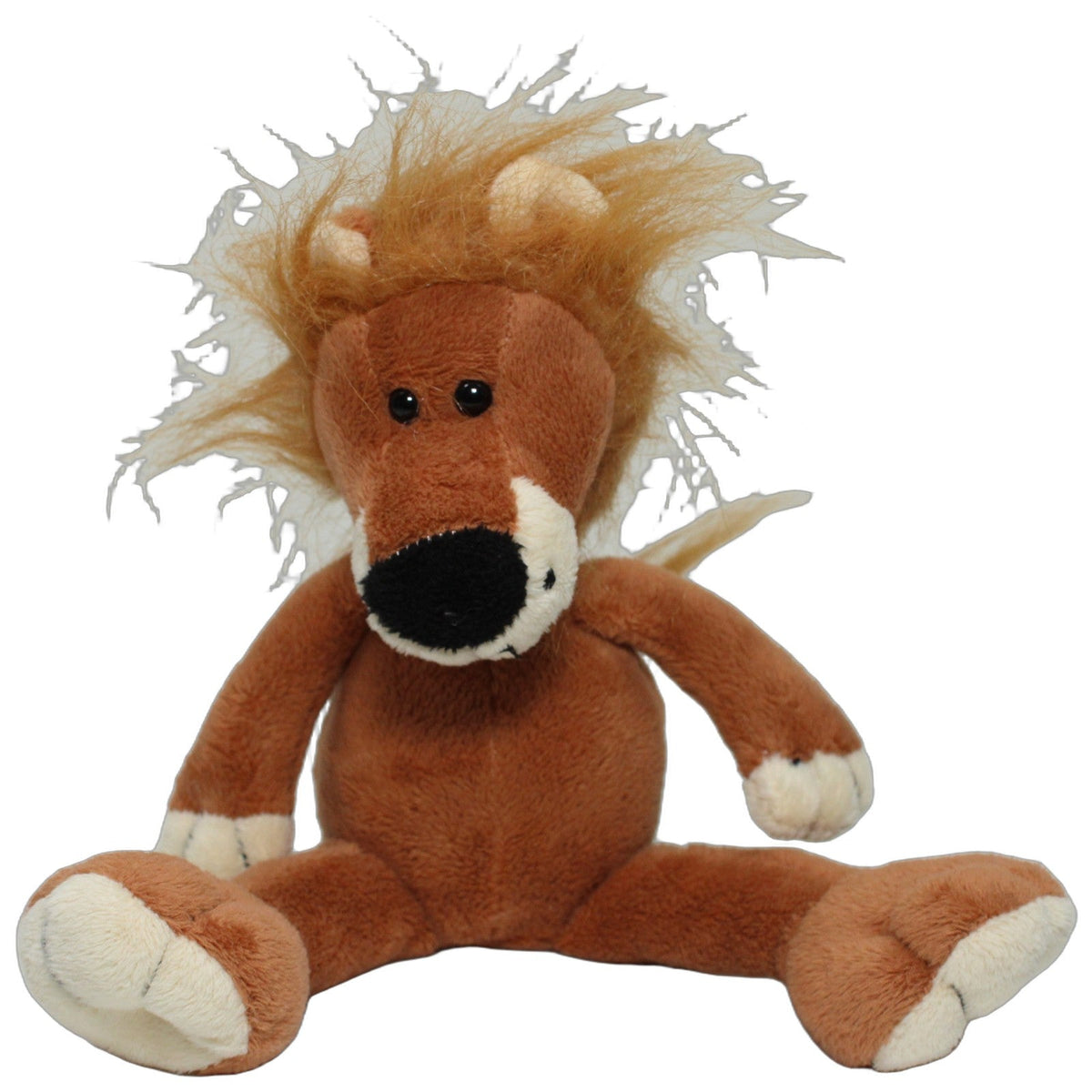 123000028042 Inspirion Niedlicher Schlenker Löwe Kuscheltier Kumpel Leo 25cm _Wieder Da_ Beige