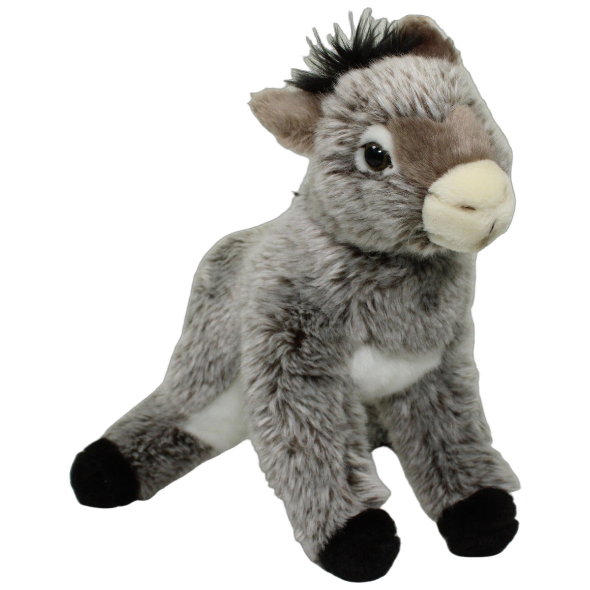 123000028054 Uni-Toys Hübscher Esel, stehend Kuscheltier Kumpel Leo 25cm ebay-stofftiere Esel