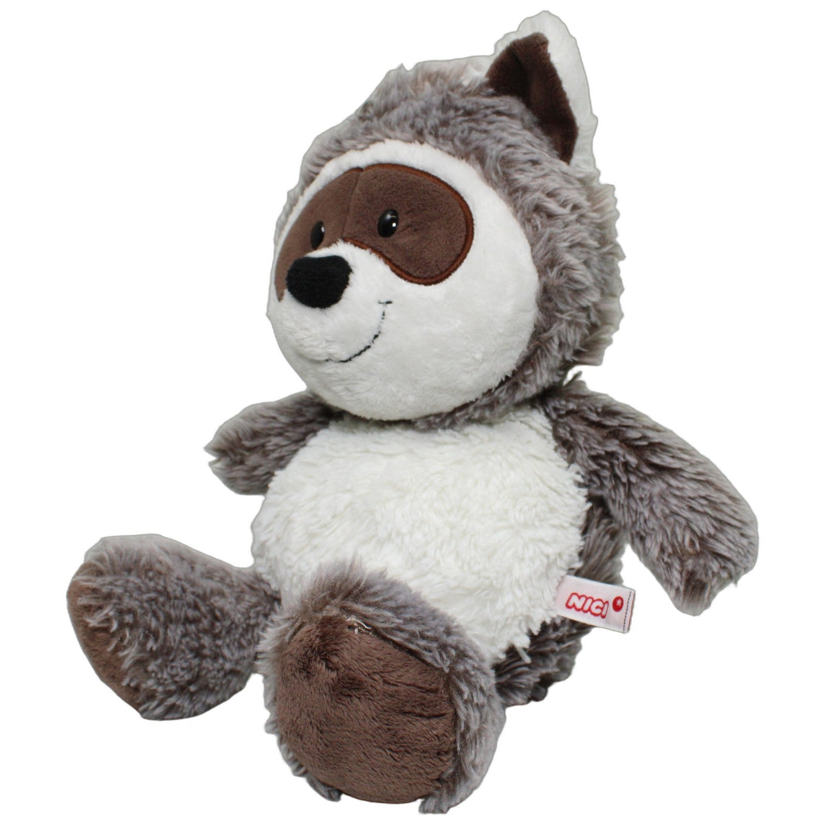 123000028083 NICI Süßer großer Waschbär Rauly Kuscheltier Kumpel Leo 35cm _Wieder Da_ Braun