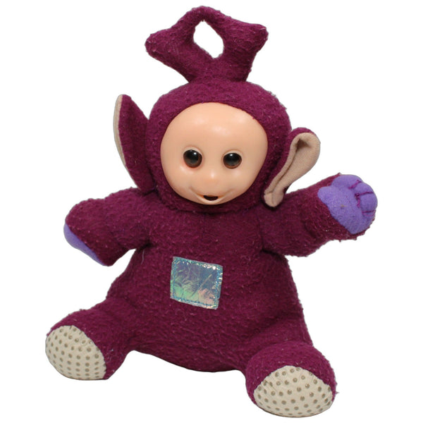 Violetter Alien, sitzend